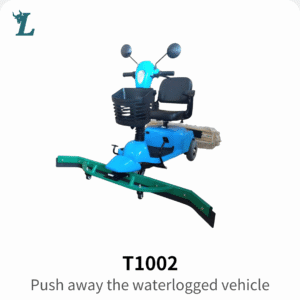 Push Away The Waterlogged Vehicle